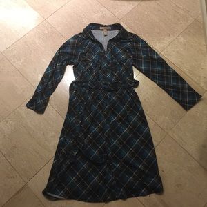 Plaid dress