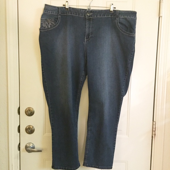 Plus size stretch jeans