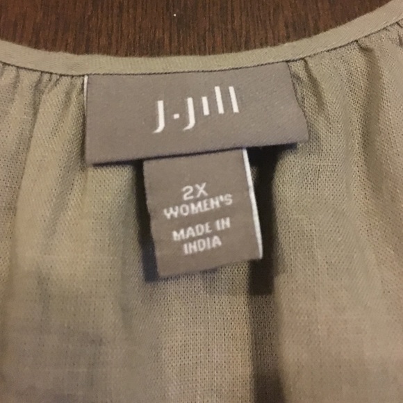 J. Jill Oatmeal colored Tunic