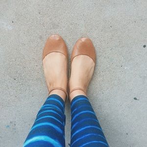Steve Madden | tan/brown leather flats