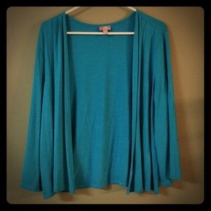 Teal Cardigan