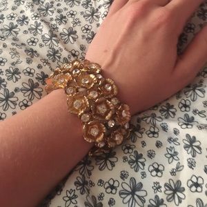 Gold sparkle bracelet