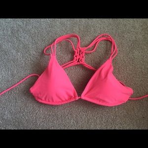 American Eagle bikini top with back detail