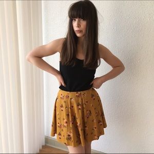 Floral Circle Skirt
