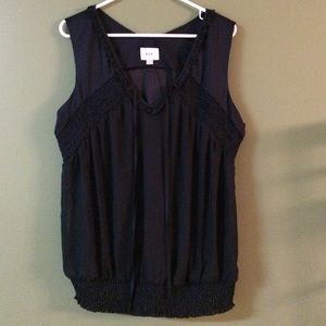 ECI New York Top-Navy