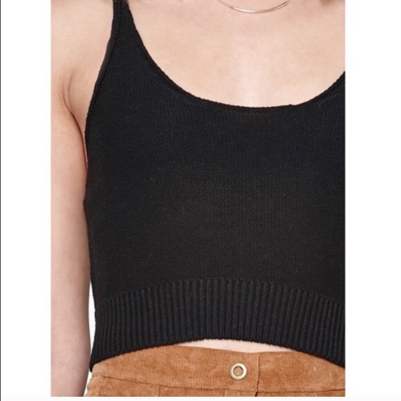 Adorable Knit Crop Top - Picture 5 of 5