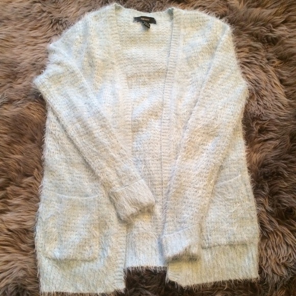 Not available! Waffle Knit Aqua Cardigan