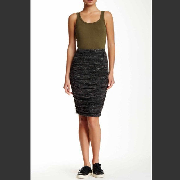 NWT Splendid Ruched Pencil Skirt