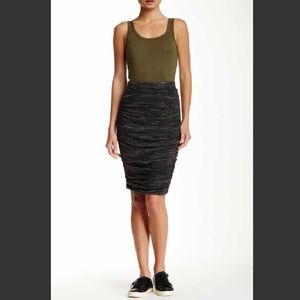 NWT Splendid Ruched Pencil Skirt