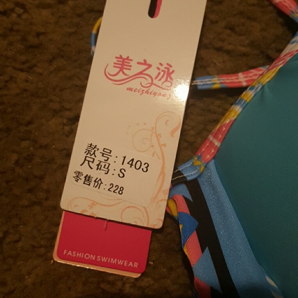 NWT small swim suit - Picture 2 of 2