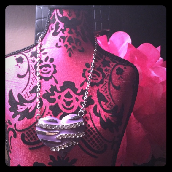 Heart Statement Necklace Sets w/ Earrings💜3 NWT💛