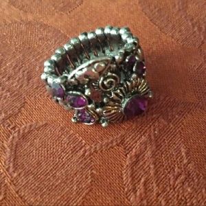 Rhinestone ring