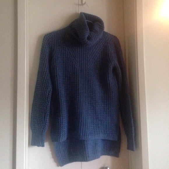 Modcloth knit blue turtleneck