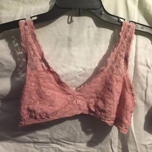 Aerie pink bralette