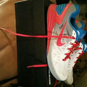 Ohio State NikeID Lunar Glide 6 Shoes size 9