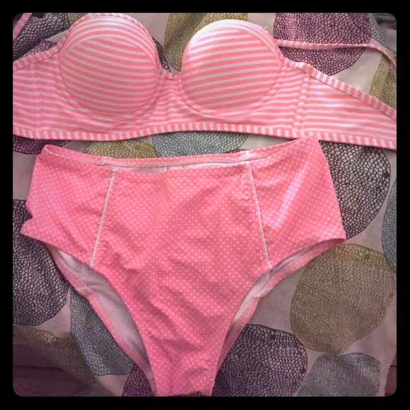 High waisted Bathing suit