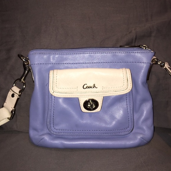 Coach leather cross body