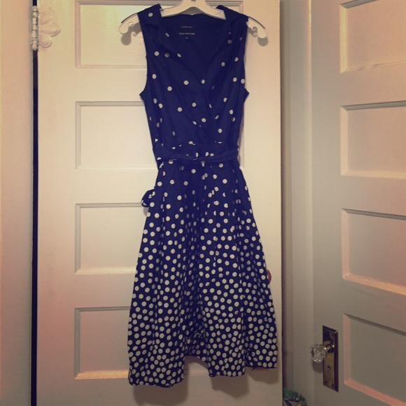 JONES NY POLKA DOT DRESS
