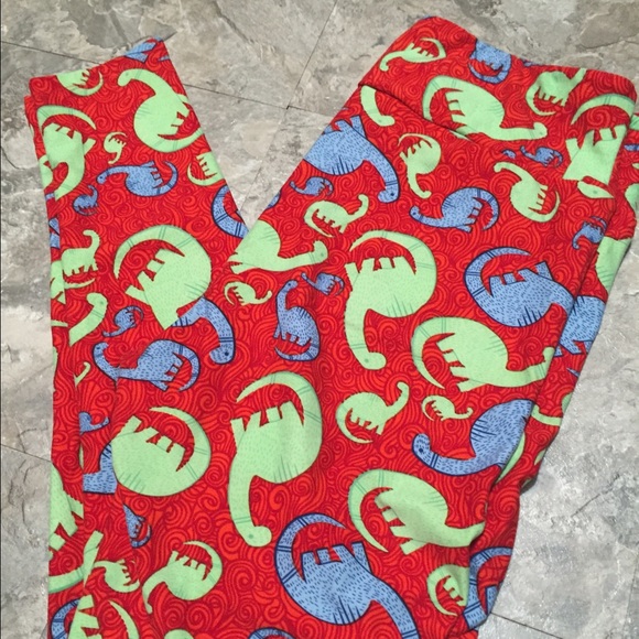 Lularoe TC Dinosaur Leggings