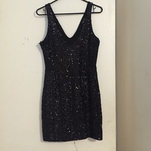 Bebe sequined dress