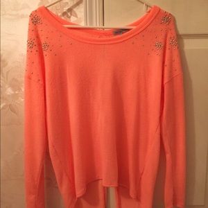 Orange sweater