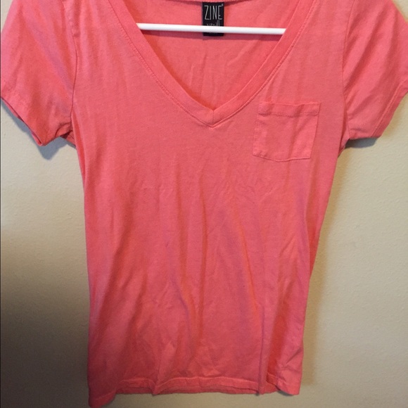 Coral V-Neck