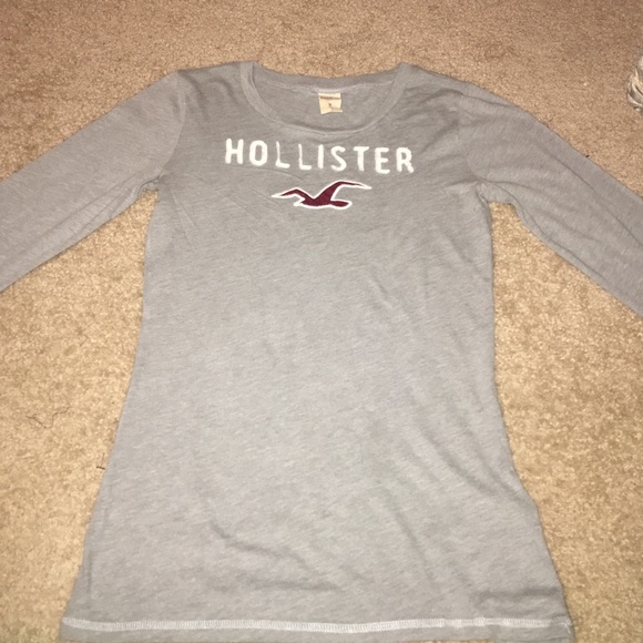 long sleeve Hollister shirt