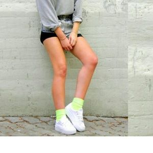 Asos dino platform white tennis brand new