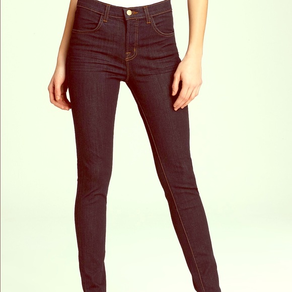 J Brand "Starless" Dark Skinny Jean