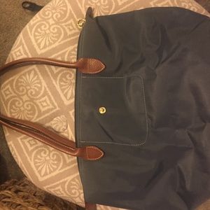 Longchamp Le Piliage (medium) with Long Straps