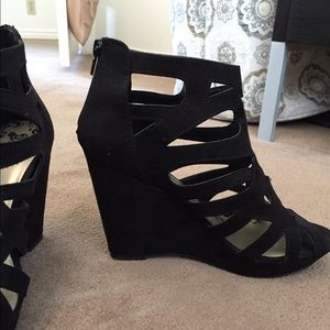 Black heels