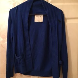 Royal blue cardigan