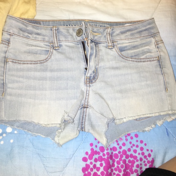 Light blue color AE shorts