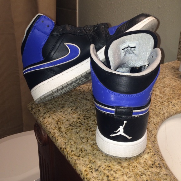 Royal blue retro ones