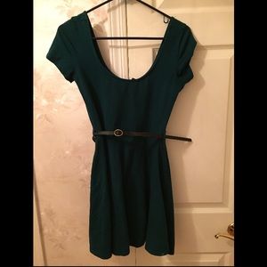 Green dress