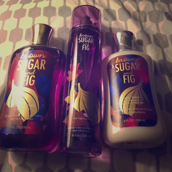 BBW Brown Sugar and Fig trio
