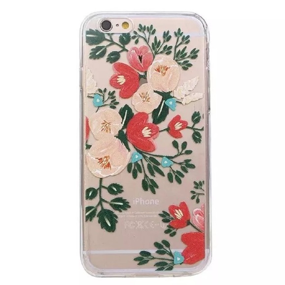 Accessories - Floral IPhone 6/6S Silicone Case