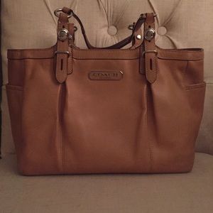 Leather Coach Bag