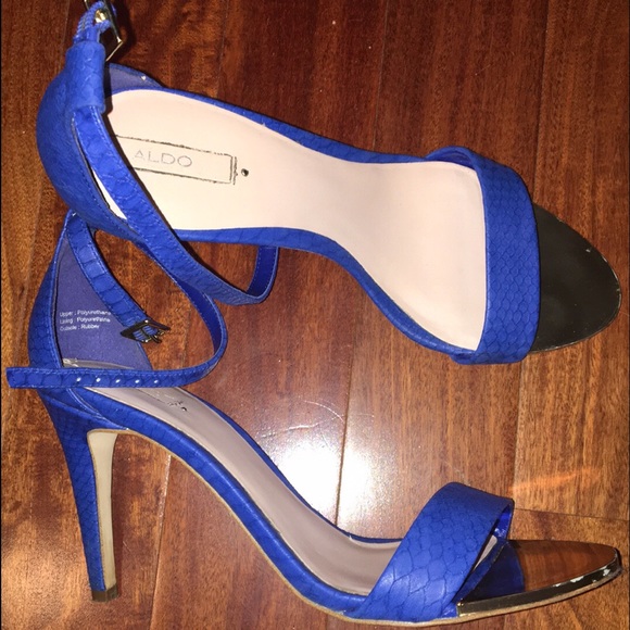 Blue heels