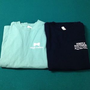 Simply Southern long sleeve tee shirts!
