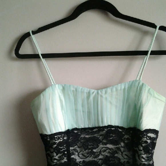 Blue and Black Dress - Picture 2 of 3