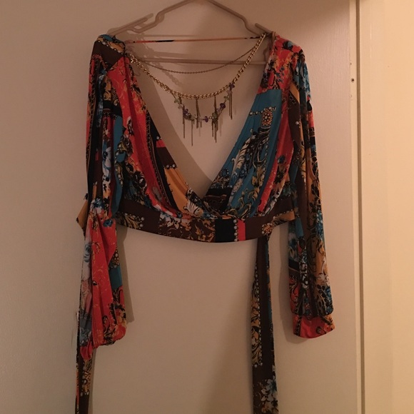 Colorful crop top - Picture 1 of 1