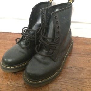 Dark Blue Doc Martins (size 6 in men)