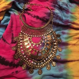 Gold Statement Necklace