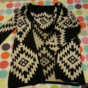 Bongo Aztec Printed Cardigan
