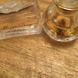 Two Dior Mini perfumes