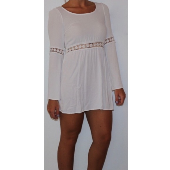 White Summer Dress - Picture 3 of 3