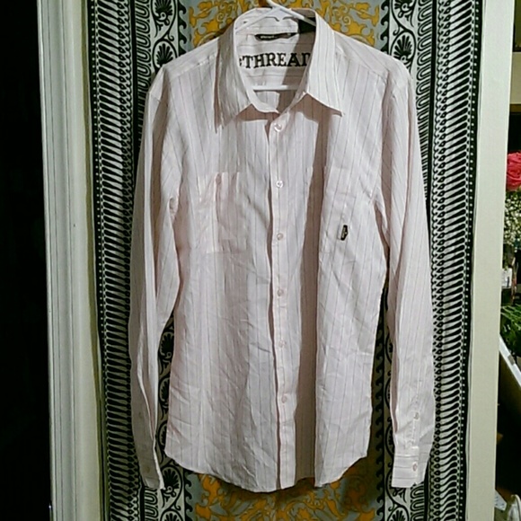 Light pink MENS Element button down dress shirt