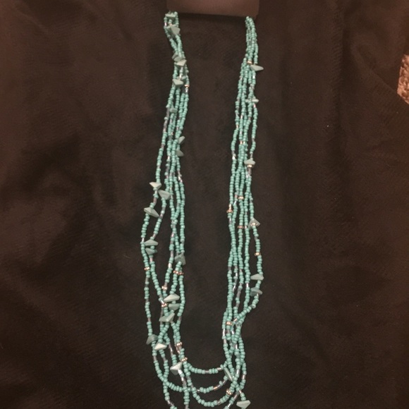 Turquoise superstar necklace - Picture 3 of 3