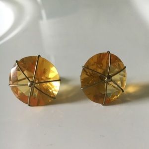 Oversized Studded Jewel Earrings